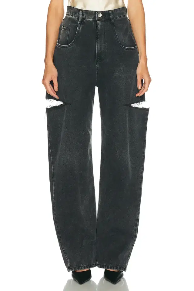 Maison Margiela Cut Out Barrel Leg