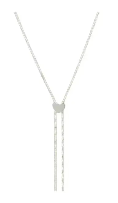 Loren Stewart Heart Bolo Necklace | Thumbnail 5