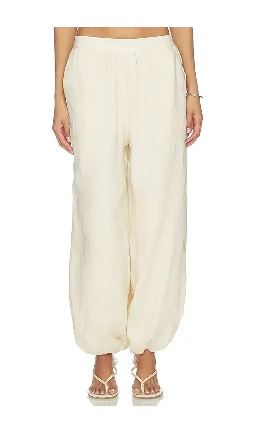 Selah Linen Lace Balloon Pant