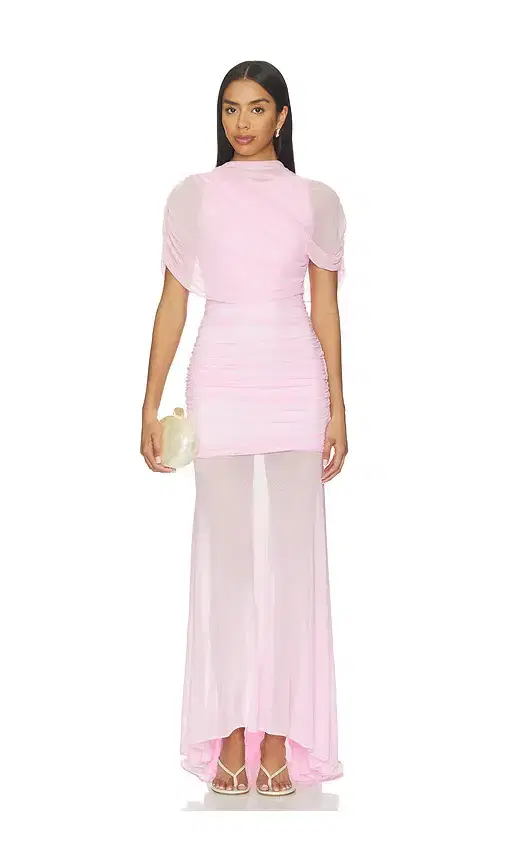 Amanda Uprichard X Revolve Evianna Mesh Gown