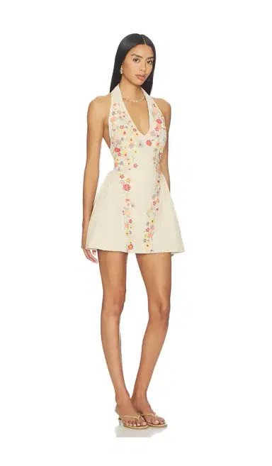 Free People Island Letter Mini Dress | Thumbnail 2 Free People Island Letter Mini Dress | Thumbnail 2