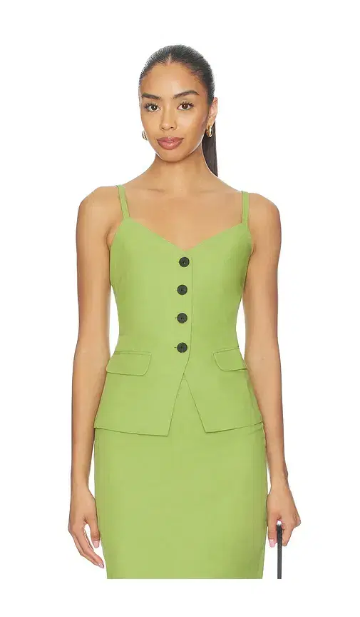 Apple Linen Mix Waistcoat