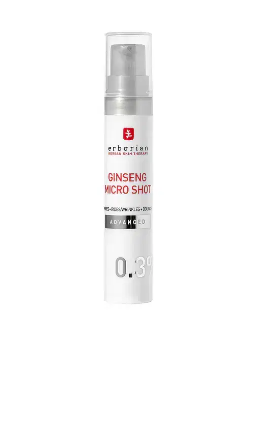erborian Ginseng Micro Shot Advanced 0.3% Skin-Refining Serum with Korean Ginseng and Collagen