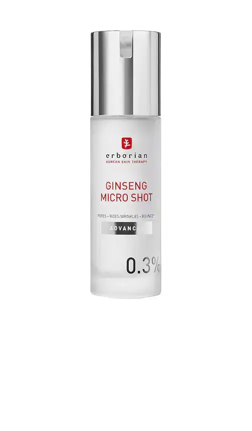 erborian Ginseng Micro Shot Advanced 0.3% Skin-Refining Serum with Korean Ginseng and Collagen