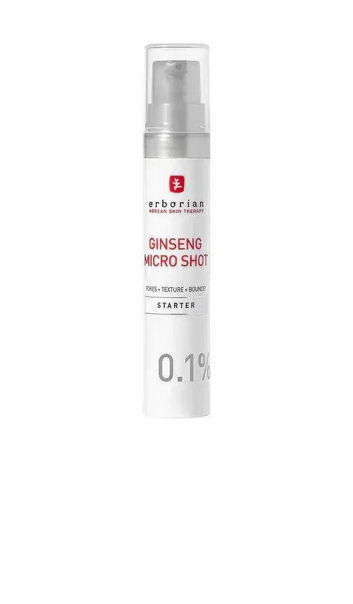 erborian Ginseng Micro Shot Starter 0.1% Skin-Refining Serum with Korean Ginseng and Collagen