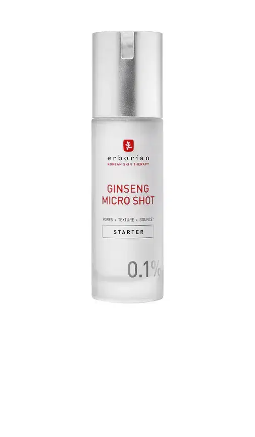 erborian Ginseng Micro Shot Starter 0.1% Skin-Refining Serum with Korean Ginseng and Collagen
