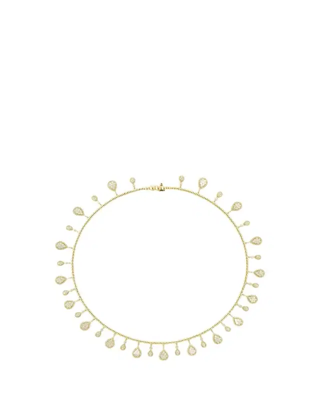 Boucheron Serpent Boheme 18K Yellow Gold 35 Motif Diamond Necklace