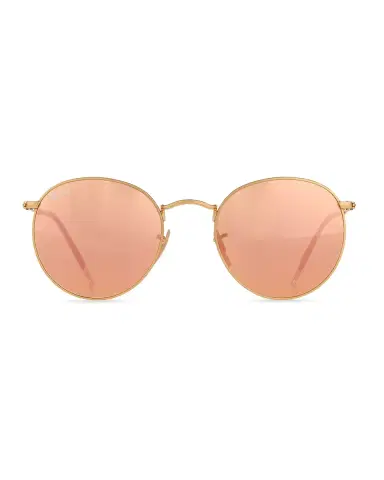 Ray-Ban Mirrored Round Metal Sunglasses | Thumbnail 2