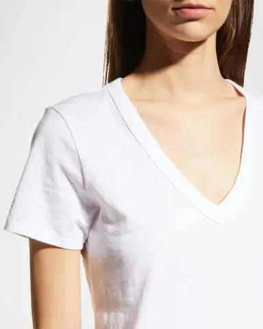 rag & bone The Vee Basic T-Shirt | Thumbnail 4 rag & bone The Vee Basic T-Shirt | Thumbnail 4
