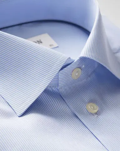 Eton Men's Contemporary-Fit Fine Stripe Dress Shirt | Thumbnail 2