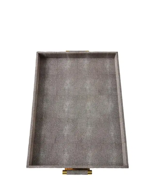 AERIN Classic Faux Shagreen Butler Tray