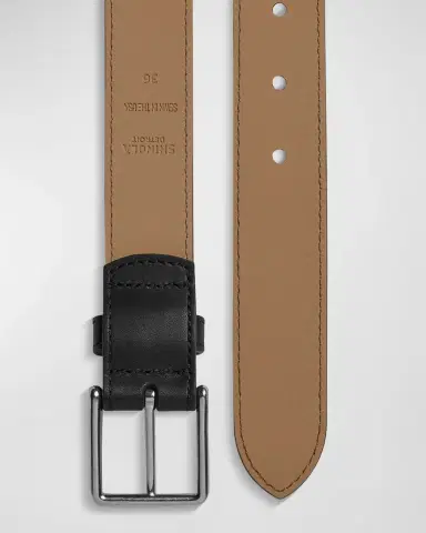 Shinola Men's Natural Leather Dress Belt | Thumbnail 2