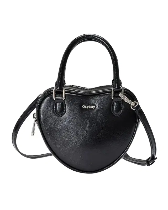 Oryany Heart Mini Leather Top-Handle Bag