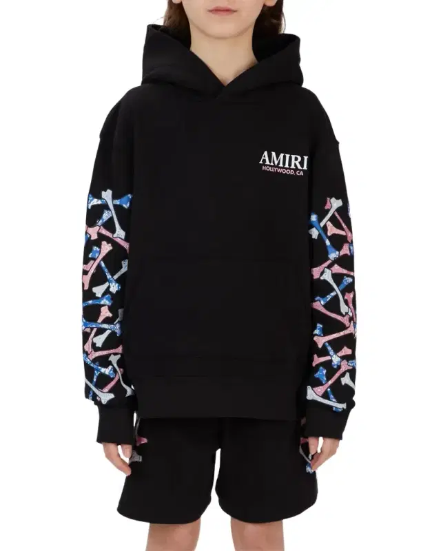 Boy's Bandana Bones Logo-Print Hoodie, Size 4-12 Boy's Bandana Bones Logo-Print Hoodie, Size 4-12