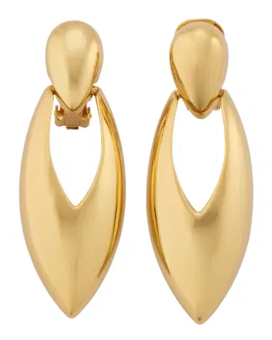 Kenneth Jay Lane Polished Arrow Drop Earrings | Thumbnail 1