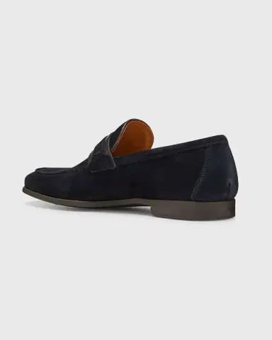 Magnanni Men's Daniel Suede Penny Loafers | Thumbnail 2