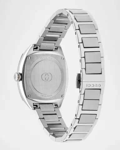 Gucci 29mm Interlocking Diamond Watch with Bracelet Strap | Thumbnail 3
