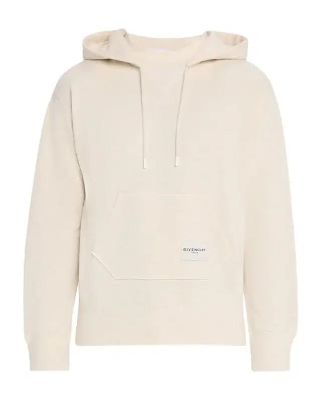 Givenchy Men 's Pocket-Label Cotton Blend Drawstring Hoodie