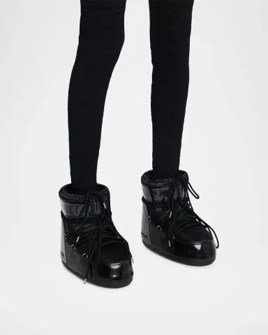 Moon Boot Icon Glance Satin Low Snow Boots | Thumbnail 2 Moon Boot Icon Glance Satin Low Snow Boots | Thumbnail 2