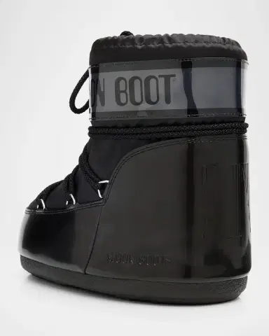 Moon Boot Icon Glance Satin Low Snow Boots | Thumbnail 4 Moon Boot Icon Glance Satin Low Snow Boots | Thumbnail 4