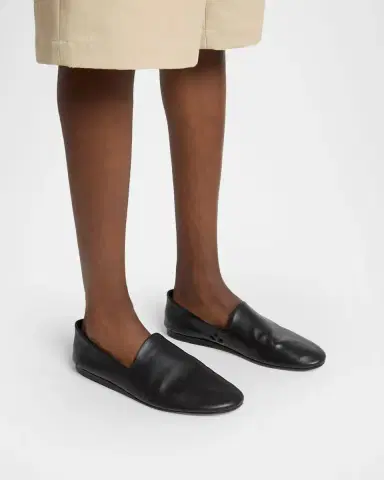 Jacquemus Men's Les Pantoufles Leather Flats | Thumbnail 2