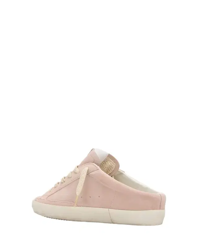 Golden Goose Super-Star Sabot Embroidered Suede Slide Sneakers