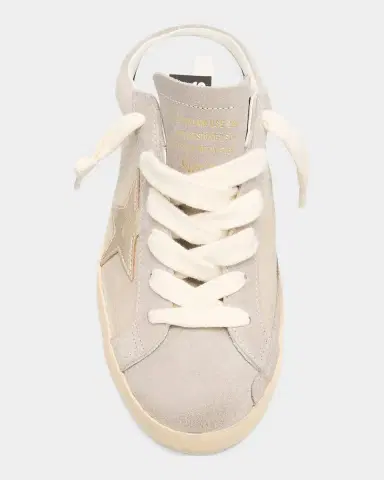Golden Goose Super-Star Sabot Glitter Suede Slide Sneakers | Thumbnail 6 Golden Goose Super-Star Sabot Glitter Suede Slide Sneakers | Thumbnail 6