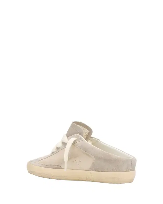 Golden Goose Super-Star Sabot Glitter Suede Slide Sneakers