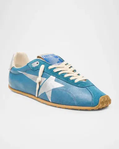 Golden Goose Marathon Speed Leather Low-Top Sneakers | Thumbnail 2 Golden Goose Marathon Speed Leather Low-Top Sneakers | Thumbnail 2
