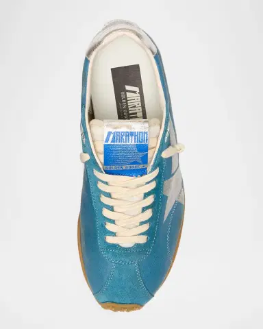Golden Goose Marathon Speed Leather Low-Top Sneakers | Thumbnail 5 Golden Goose Marathon Speed Leather Low-Top Sneakers | Thumbnail 5