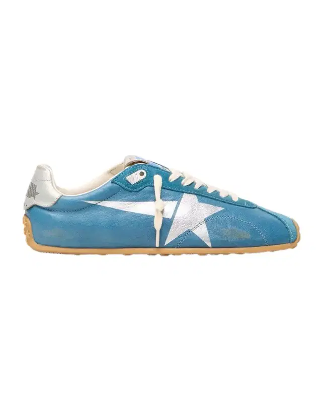 Marathon Speed Leather Low-Top Sneakers