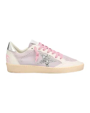 Golden Goose Ball Star Leather Glitter Low-Top Sneakers | Thumbnail 1 Golden Goose Ball Star Leather Glitter Low-Top Sneakers | Thumbnail 1