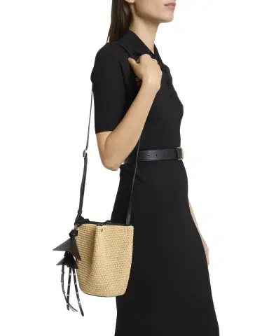 Givenchy Snap Nano Raffia Bucket Bag | Thumbnail 1