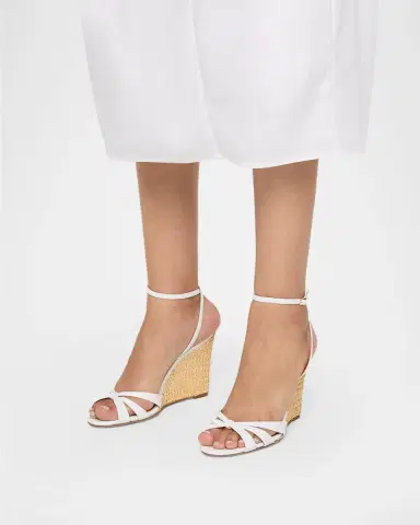 Aquazzura 85mm Tati Leather Wedge Sandals | Thumbnail 2 Aquazzura 85mm Tati Leather Wedge Sandals | Thumbnail 2