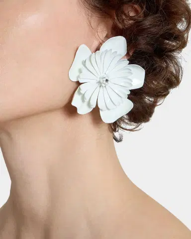 Chloé The  Bloom Earrings, Cloudy | Thumbnail 2