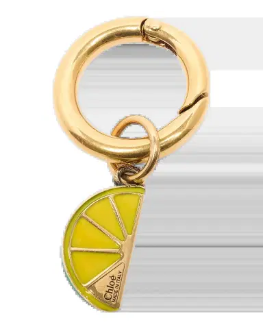 Chloé Mini Lemon Slice Bag Charm | Thumbnail 2