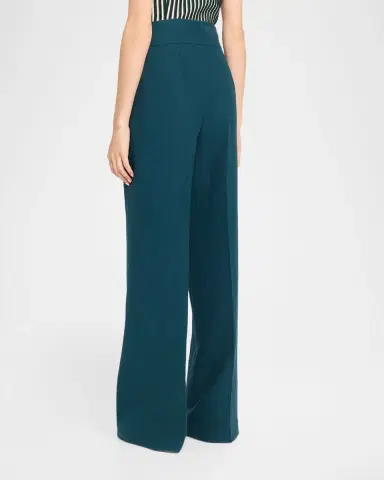 Akris Linen-Wool Wide-Leg Trousers | Thumbnail 3 Akris Linen-Wool Wide-Leg Trousers | Thumbnail 3