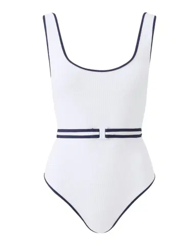 Melissa Odabash Rio Belted One-Piece Swimsuit | Thumbnail 1 Melissa Odabash Rio Belted One-Piece Swimsuit | Thumbnail 1