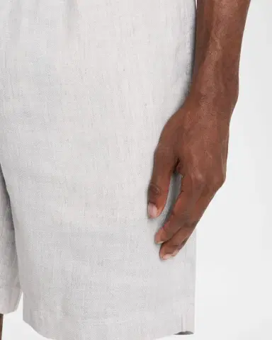 Frescobol Carioca Men's Felipe Linen and Cotton Drawstring Shorts | Thumbnail 5 Frescobol Carioca Men's Felipe Linen and Cotton Drawstring Shorts | Thumbnail 5