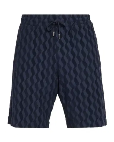 Frescobol Carioca Men's Augusto Listra Jacquard Drawstring Shorts | Thumbnail 1