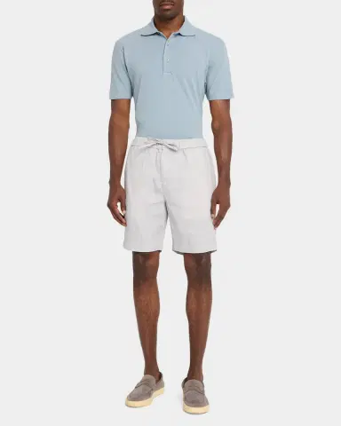 Frescobol Carioca Men's Luca Cotton Pique Polo Shirt | Thumbnail 2 Frescobol Carioca Men's Luca Cotton Pique Polo Shirt | Thumbnail 2