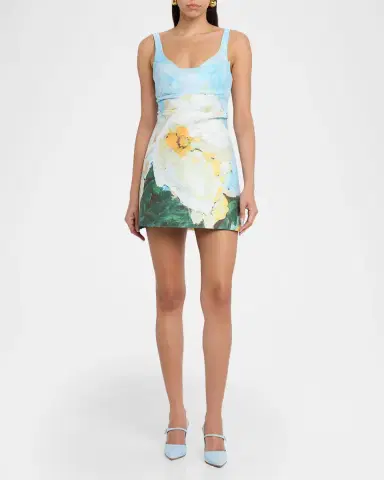 Acler Newcatton Floral Minidress | Thumbnail 2 Acler Newcatton Floral Minidress | Thumbnail 2