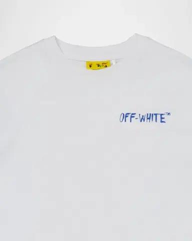 Off-White Boy 's Arrow Sketch Logo T-Shirt, Size 4-12 | Thumbnail 3 Off-White Boy 's Arrow Sketch Logo T-Shirt, Size 4-12 | Thumbnail 3
