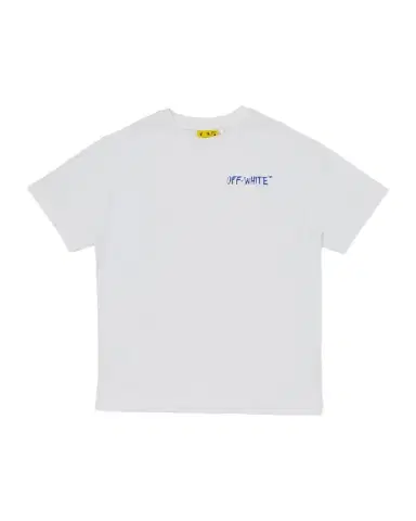 Off-White Boy 's Arrow Sketch Logo T-Shirt, Size 4-12 | Thumbnail 1 Off-White Boy 's Arrow Sketch Logo T-Shirt, Size 4-12 | Thumbnail 1