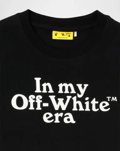 Off-White Boy's Multi-Logo Crewneck Tee, Size 4 | Thumbnail 3