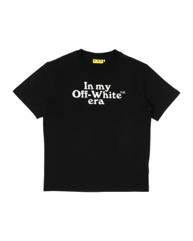 Off-White Boy's Multi-Logo Crewneck Tee, Size 4 | Thumbnail 1