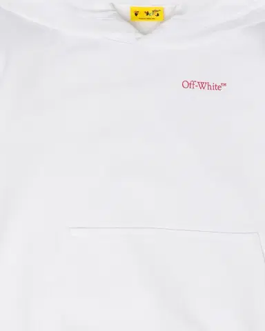 Off-White Girl's Arrow Splat Logo Hoodie, Size | Thumbnail 3