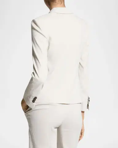 Theory Shrunken Single-Breasted Blazer | Thumbnail 2 Theory Shrunken Single-Breasted Blazer | Thumbnail 2