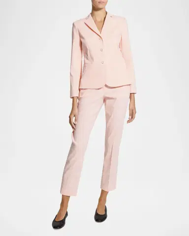 Theory Shrunken Single-Breasted Blazer | Thumbnail 11 Theory Shrunken Single-Breasted Blazer | Thumbnail 11