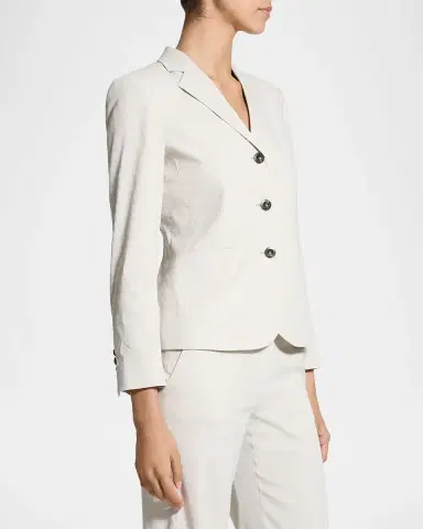 Theory Shrunken Single-Breasted Blazer | Thumbnail 5 Theory Shrunken Single-Breasted Blazer | Thumbnail 5